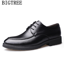 Formal Shoes Men Elegant Coiffeur Oxford Leather Shoes Men Office Brown Dress Shoes Men Classic Italian Zapatos Hombre Ayakkabi 2024 - buy cheap