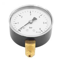 1/4" NPT 0-6 bar Air Hydraulic Pressure Gauge 0-6 bar Side Mount Manometer water purifier pressure gauge Test meter 2024 - buy cheap