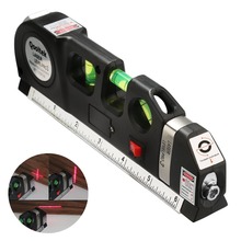 Hot Sale  Accurate Multipurpose Laser Level Lever Cross Projects Horizontal Vertical Laser Light Beam Measure Tape 2024 - buy cheap