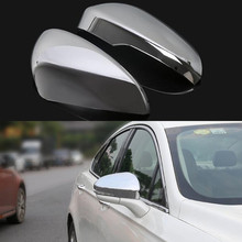 Car Cover Side Mirror Cover Rearview Mirror Cover Trim For FORD MONDEO 2013 2014 2015 Abs Chrome Car Accessories 2pcs Per Set 2024 - buy cheap