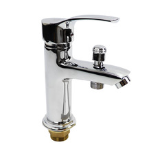 Bathroom Basin Faucet Solid Brass Single Handle One Hole Deck Mount Lavatory Vessel Mixer Taps 2024 - buy cheap