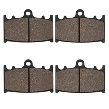Cyleto Motorcycle Front Brake Pads for KAWASAKI ZZR 400 ZZR400 ZX400 1990-1999 ZX 750 ZX750 ZX7 1989-1990 ZXR750 ZXR 750 89-95 2024 - buy cheap