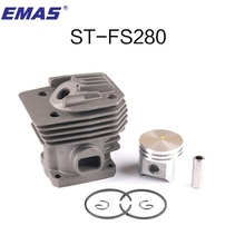 EMAS High Quality CYLINDER KIT 40MM FOR Sthil FS280 TRIMMER W/ ZYLINDER PISTON RING PIN CLIPS ASSEMBLY . # 4119 020 1207 2024 - buy cheap