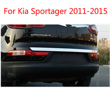 Tapa de maletero trasero de acero inoxidable para Kia Sportager, decoración de coche, alta calidad, 2011-2015 2024 - compra barato