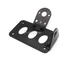 Motorcycle Accessories Side Mount Motorcycle License Plate Bracket holder Universal For Harley Chopper Brake Tail Light 2024 - buy cheap