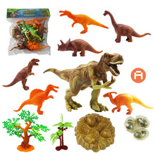 Jurassic age dinosaur model toy Tyrannosaurus double headed dragon stealer child puzzle toy combination suit Gifts for children 2024 - buy cheap