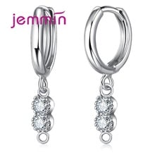 Pendientes de gota de diamante de plata esterlina 925 para mujer, accesorio de joyería artesanal, accesorios de oreja antidecoloración 2024 - compra barato