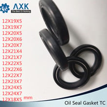 Oil Seal Gasket TC 12*19*20*21*22*23*24*4*5*6*7 mm 10Pcs Bearing Accessories NBR Nitrile Rubber Skeleton Oil Seals 2024 - buy cheap