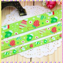 Free shipping christmas socks 3 size options printed grosgrain ribbon hairbow headwear party decoration diy wholesale OEM P3460 2024 - buy cheap