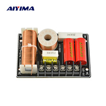 AIYIMA Active Speakers Frequency Divider Filter Tweeter Subwoofer 200W 2Way Crossover Audio Board For Speaker Parts Sound System 2024 - buy cheap
