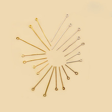 Approx 300pcs/lot Eye Pins Gold/Rhodium/Antique Bronze Plated 35MM Jewelry Findings ,Yiwu FZA006 2024 - buy cheap