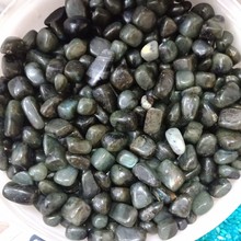 DHXYZB 5kg Natural labradorite gravel square energy stone Crystal Quartz Mineral Specimen Fish Tank Garden home Decora 20-30mm 2024 - buy cheap