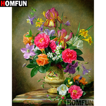 HOMFUN Full Square/Round Drill 5D DIY Diamond Painting"Flower landscape"Embroidery Cross Stitch 3D Home Decor Gift A10078 2024 - buy cheap