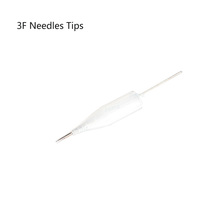 Top 100Pcs/Lot 3F Disposable Permanent Makeup Needles Plastic Side Hole Tip Eyebrow Lip Tattoo Pen Machine Kits Supply 2024 - buy cheap