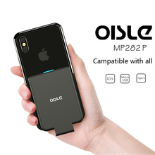 OISLE 4500 ма портативное зарядное устройство Внешний мини-аккумулятор зарядное устройство чехол для Huawei Mate 20 pro/iPhone 12X11 7 8 PLUS/Samsung S10 2024 - купить недорого