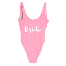 Beachwear BRIDE Swimwear Women One Piece Swimsuit Bathing Suit Maillots de bain femmes Sexy Bodysuit Monokini Girls Swim Suit 2024 - buy cheap