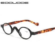 Óculos de leitura redondos retrô para homens e mulheres, óculos graus de hipermetropia 1.0 1.5 2.0 2.5 3.0 3.5 2024 - compre barato
