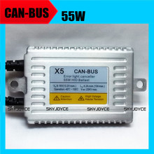 10X DHL shipping hid canbus ballast 55W 12V AC top quality no error canbus hid metal slim ballast for all hid bulbs H1 H7 2024 - buy cheap