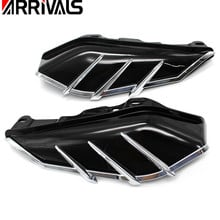 Deflectores de aire de Marco medio negro, defensor del calor con tornillos para Harley Touring Road Glide FLHX FLHR 2009, 2013, 2014, 2015, 2016 2024 - compra barato