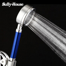 Sully House-cabezal de ducha de aluminio, accesorio de baño, ducha de lluvia, con manguera y soporte, cubículo 2024 - compra barato