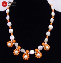 Женское Ожерелье-чокер из натурального жемчуга, 12-13 мм 2024 - купить недорого