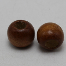 200 Coffee 10mm Round Wood Beads~Wooden 2024 - buy cheap
