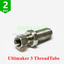 UM3 PP Thread Tube heater break Extruder throat,Non-standard parts for 3mm filament 3D printer 2024 - buy cheap