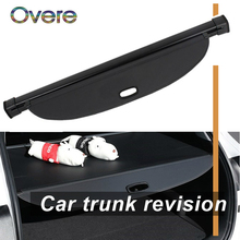 OVERE 1Set Car Rear Trunk Cargo Cover For Toyota Harrier 2015 2016 2017 2018 Styling Black Security Shield Shade Car accessories 2024 - buy cheap