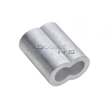 Cable de aluminio para manguitos ondulados, accesorios de Clip de cuerda, manga de bucle, 8mm, 500 unids/lote 2024 - compra barato