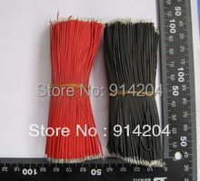 600pcs Breadboard Jumper Cable Wires Tinned 0.96cm Black & Red _wire 2024 - buy cheap