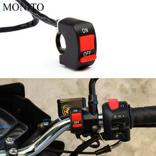 Motorcycle Button Connector Switch light LED Switch Connector Push For Honda Hornet CB400 CB599 CB600 CBR650F CBF1000 VF750 2024 - buy cheap