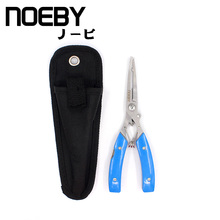 NOEBY Long Header Stainless Steel Fish Pliers with Bag multifunctional lure fishing tools line cutter fishing controller grip 2024 - buy cheap