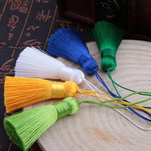 Mibrow 5pcs/lot 5cm Length Silk Tassels For Earrings Mixed Charm Pendant Satin Tassels for DIY Jewelry Making Findings Material 2024 - buy cheap