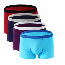 4Pcs/lot Male panties cotton boxers panties comfortable breathable men panties Large size underwear trunk brand shorts man boxer 2024 - buy cheap