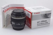 Новый объектив Canon EF-S 60 мм f/2,8 Macro USM 2024 - купить недорого