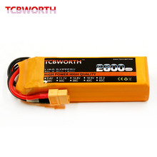 11.1V RC Drone LiPo Battery 3S 11.1V 2600mAh 25C 35C 60C Rechargeable Batteries For RC Airplane Car Boat Quadrotor 3S RC Battery 2024 - buy cheap