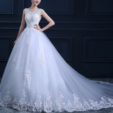 Женское свадебное платье It's yiiya, белое/цвета слоновой кости ТРАПЕЦИЕВИДНОЕ платье принцессы на лето 2017 2024 - купить недорого