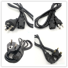 20 piezas-Cable adaptador de fuente de alimentación de CA de 1,5 m, Cable adaptador de Cable de alimentación, Cable de alimentación ACPlug de UE/EE. UU./AU/Reino Unido 2024 - compra barato