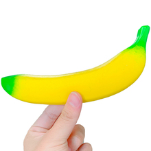 Jumbo Kawaii Banana Squishy Simulation Fruit PU Soft Slow Rising Squeeze Toys Phone Straps Scented Stress Relief Kid Toy Gift 2024 - buy cheap