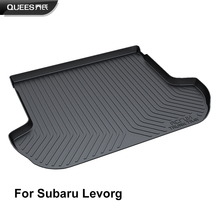QUEES Custom Fit Cargo Liner Tray Trunk Floor Mat for Subaru Levorg 2014 2015 2016 2017 2018 2024 - buy cheap
