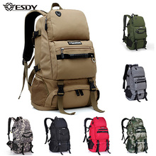 Hiking Backpacks 40L Outdoor Climbing Travel Bags Trekking Large Capacity Men Rucksack Camping Hunting Sport Army Bag 2024 - buy cheap