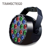 Luminária led para palco com luzes rgb, holofote estroboscópicas de discoteca, festa com luz led para dança da família, projetor dmx 512, cabeça móvel, ktv 2024 - compre barato