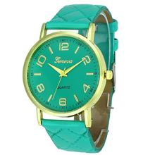 #5002Women Geneva Faux Leather Analog Quartz Wrist Watch reloj mujer New Arrival Freeshipping Hot Sales 2024 - buy cheap