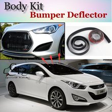 For Hyundai i40 Bumper Lip / Front Spoiler Deflector For TopGear Friends Car Tuning View / Body Kit / Strip Skirt 2024 - buy cheap