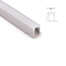 Juego de perfiles de aluminio plano para lámparas led, extrusión de aluminio en forma de U de 8 mm de ancho, 300X2M/lote, 9 mm de alto 2024 - compra barato