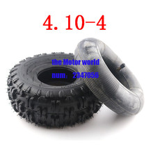 4.10/3.50-4 410/350-4  rubber tire ATV Quad Go Kart 47cc 49cc 4.10-4 Tire out and inner tube Fit All Models 3.50-4 4" 2024 - buy cheap