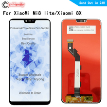 Pantalla LCD de 6,26 pulgadas para móvil, digitalizador de repuesto con panel táctil, montaje de marco, para Xiaomi mi8 mi 8 lite / mi8X / MI8 youth 2024 - compra barato