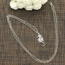 New Fashion Pendant Hippocampus Seahorse Choker Charm Short Long DIY Necklace Factory Price Handmade Jewelry 2024 - buy cheap