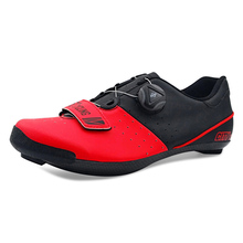 Самозапирающаяся велосипедная дорожная обувь с одним шнурком из термостойкого углеродного волокна, профессиональные велосипедные дышащие ботинки для верховой езды для мужчин и женщин 2024 - купить недорого