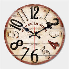 Large Wall Clock Antique Design Silent Living Room Horloge Murale Clock Home Decoration Watch Wall Christmas Gift High Quality 2024 - buy cheap